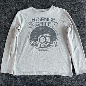Gap Dexter’s Laboratory Science Camp Long Sleeve Top Size 8